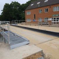 An image of some safety railings i created