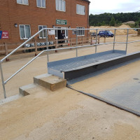 An image of some safety railings i created