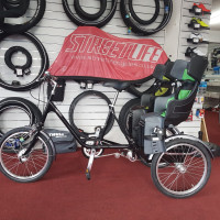 Repaired bike