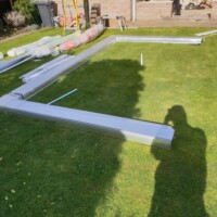 Safety vents under construction