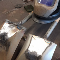 Repaired shovels