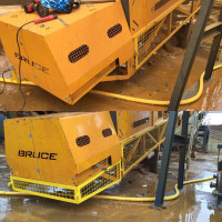 Safety guard added to machinery